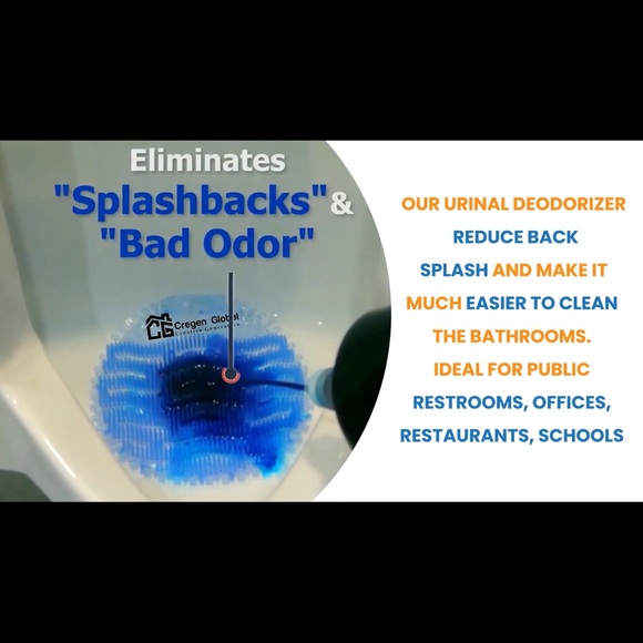 Urinal Screen, Mango (Orange) Scented (Pack of 10) - Picture 7 of 7